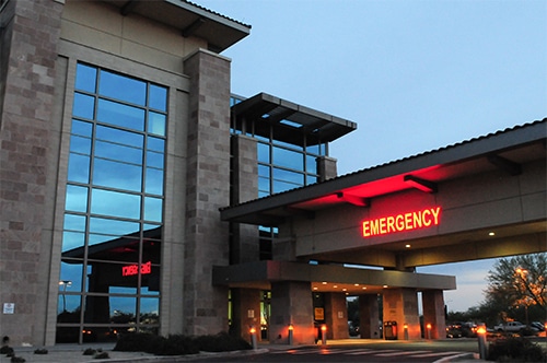emergency room entrance