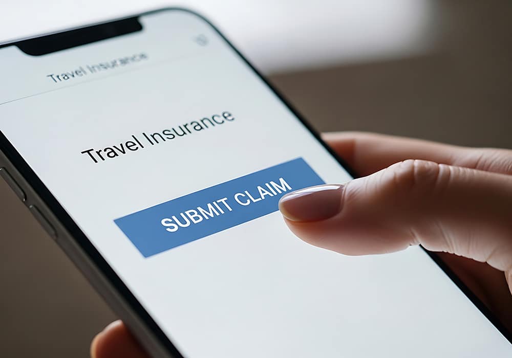 Online travel insurance claims