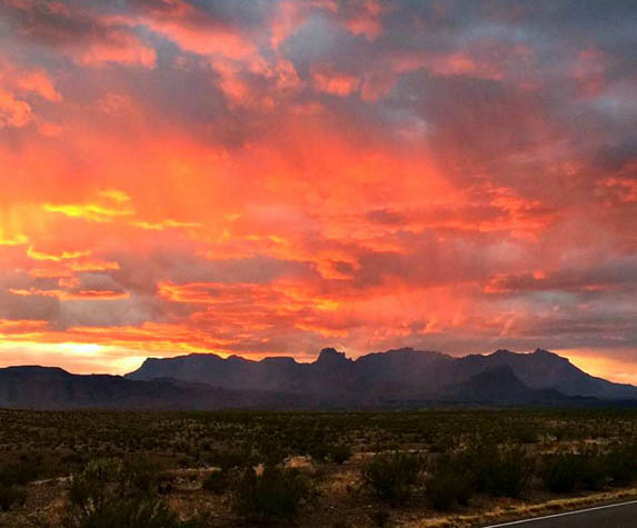 Big Bend National Park is in southwest Texas FT