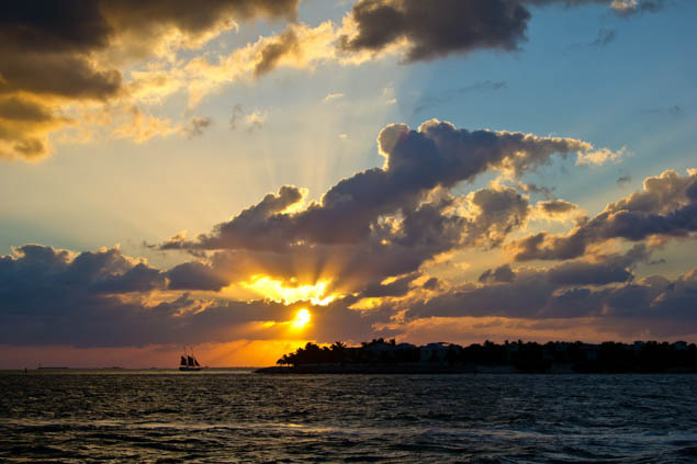 Key West, a U.S. island city, is part of the Florida Keys archipelago FT